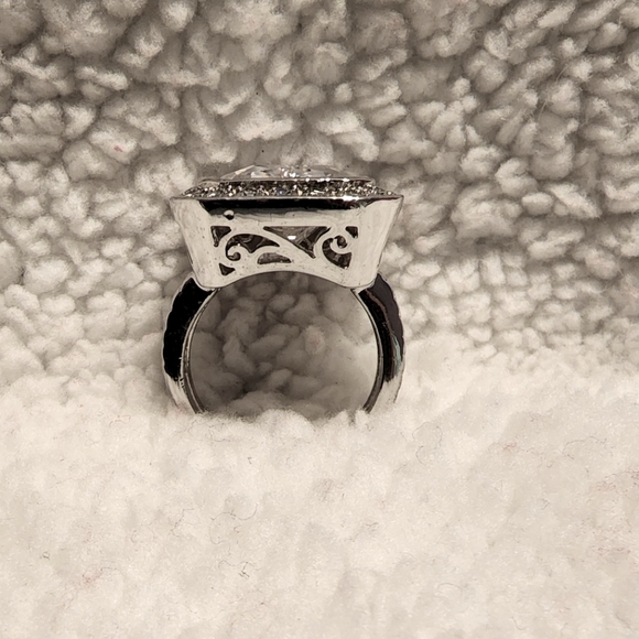 Rectangular  Cocktail ring - Picture 4 of 5